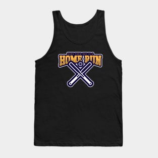 Baseball Lover Home Run Tank Top